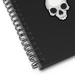 The Easter Bunny Skull - Spiral notebook