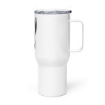 Travel mug with a handle