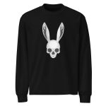 The Easter Bunny Skull - Premium heavyweight long sleeve shirt