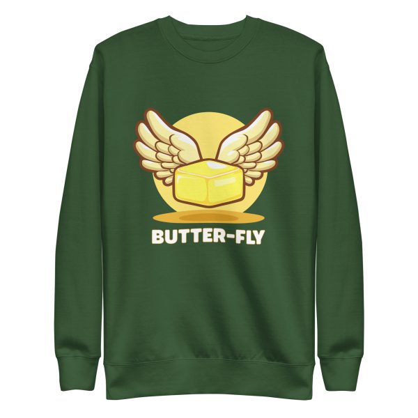 Butter-fly - Premium Sweatshirt