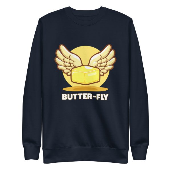 Butter-fly - Premium Sweatshirt