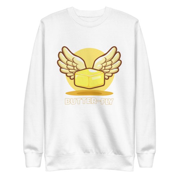 Butter-fly - Premium Sweatshirt