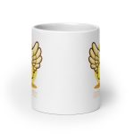 Butter-fly - White glossy mug