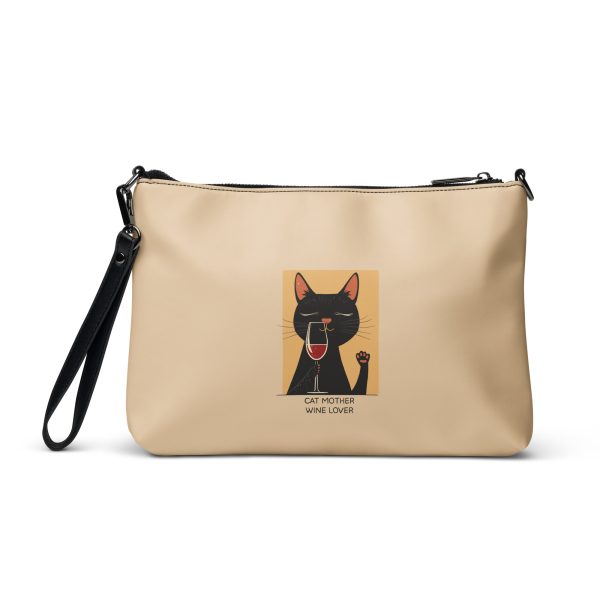 Cat Mother - Wine Lover - Crossbody bag