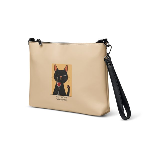 Cat Mother - Wine Lover - Crossbody bag