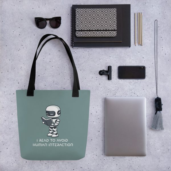 Introverted Android - Tote bag