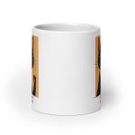 Cat Mother - Wine Lover - White glossy mug