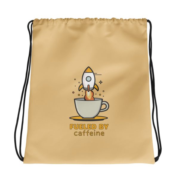 Fueled by Caffeine - Drawstring bag