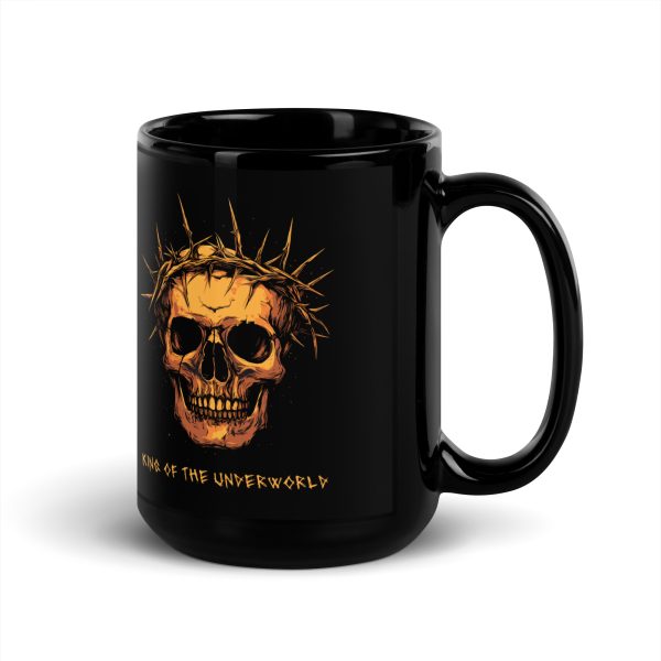 King of the Underworld - Black Glossy Mug