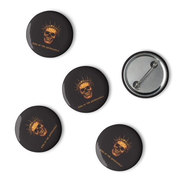 King of the Underworld - Set of pin buttons