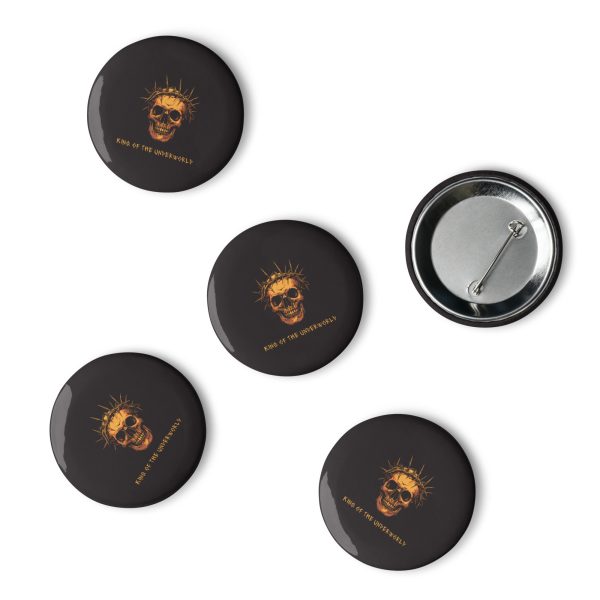 King of the Underworld - Set of pin buttons