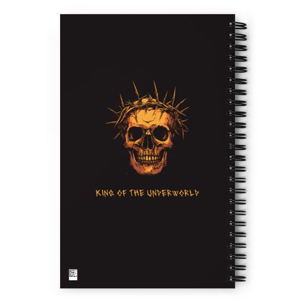 King of the Underworld - Spiral notebook