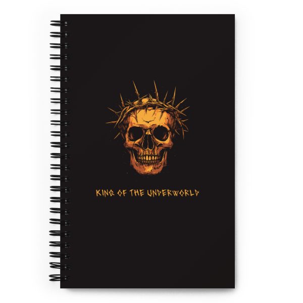 King of the Underworld - Spiral notebook