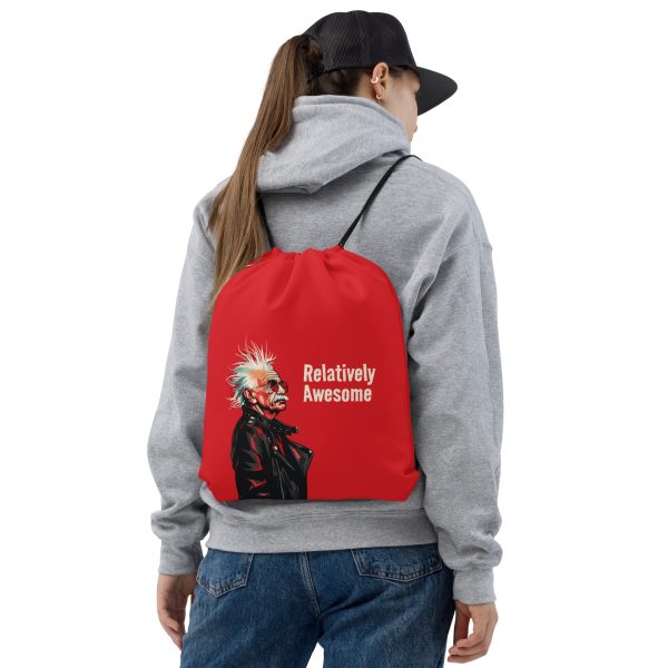 Relatively Awesome - Drawstring bag