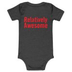 Relatively Awesome - Baby short sleeve one piece