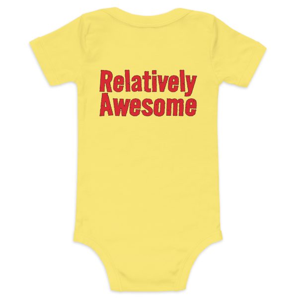 Relatively Awesome - Baby short sleeve one piece