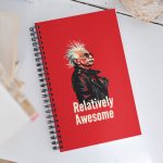 Relatively Awesome - Spiral notebook