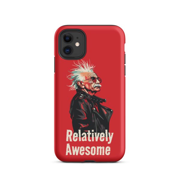 Relatively Awesome" - Matte Tough Case for iPhone®