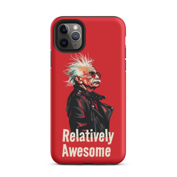 Relatively Awesome" - Matte Tough Case for iPhone®