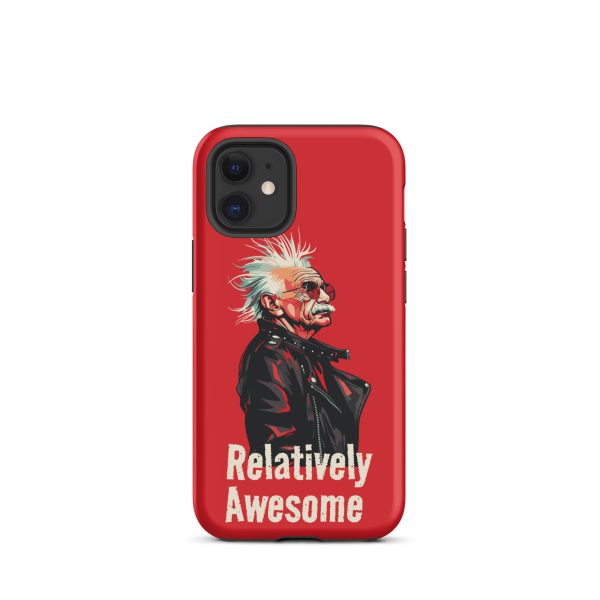 Relatively Awesome" - Matte Tough Case for iPhone®