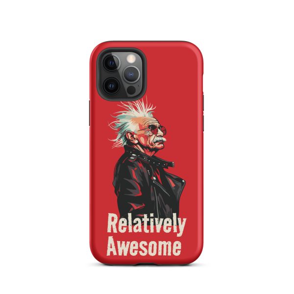 Relatively Awesome" - Matte Tough Case for iPhone®