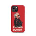 Relatively Awesome" - Matte Tough Case for iPhone®