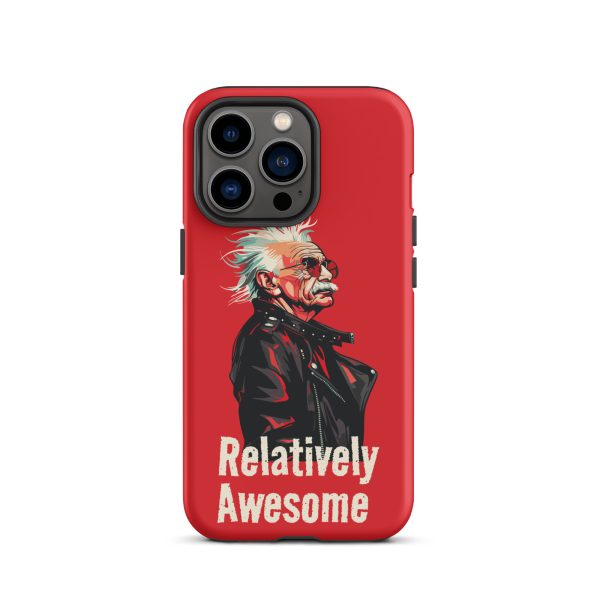 Relatively Awesome" - Matte Tough Case for iPhone®