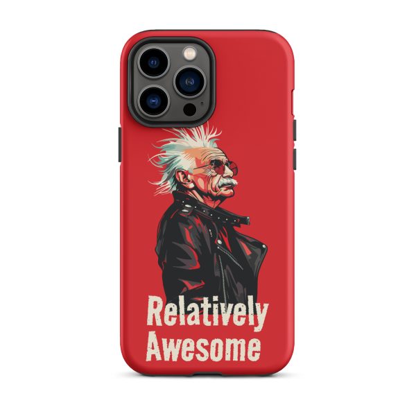 Relatively Awesome" - Matte Tough Case for iPhone®