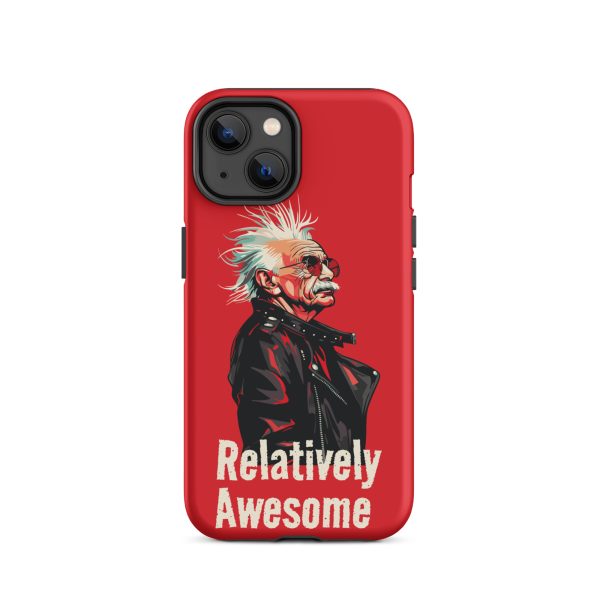 Relatively Awesome" - Matte Tough Case for iPhone®