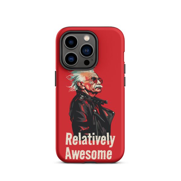 Relatively Awesome" - Matte Tough Case for iPhone®