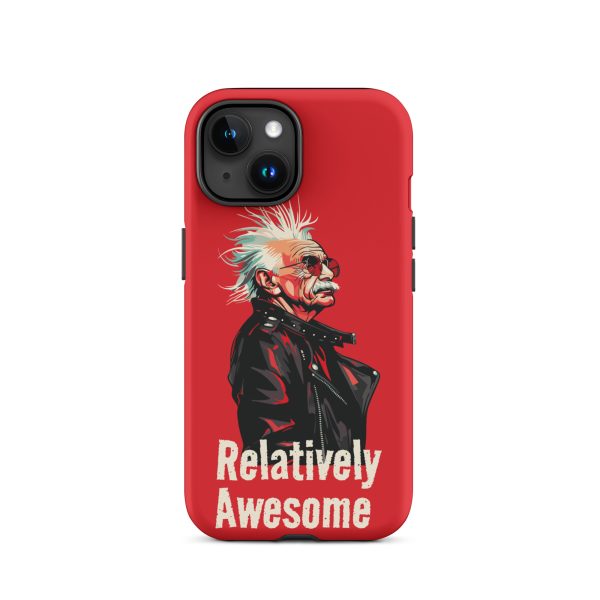 Relatively Awesome" - Matte Tough Case for iPhone®