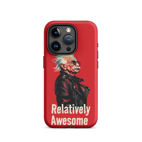 Relatively Awesome" - Matte Tough Case for iPhone®