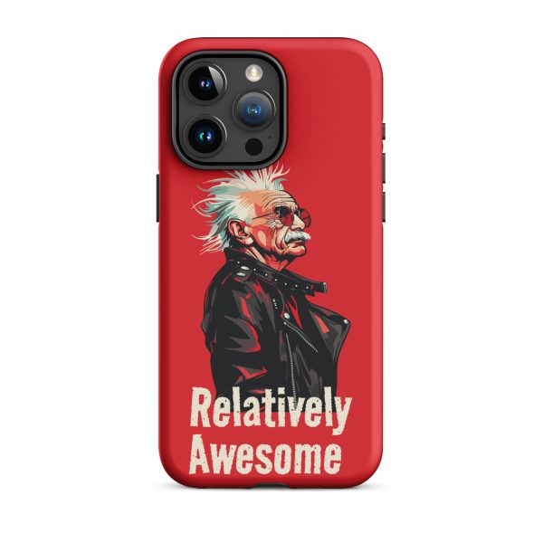 Relatively Awesome" - Matte Tough Case for iPhone®