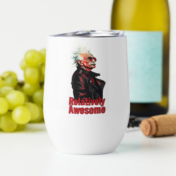 Relatively Awesome - Wine tumbler