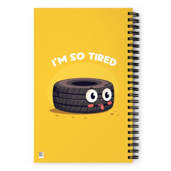 I'm so tired - Spiral notebook