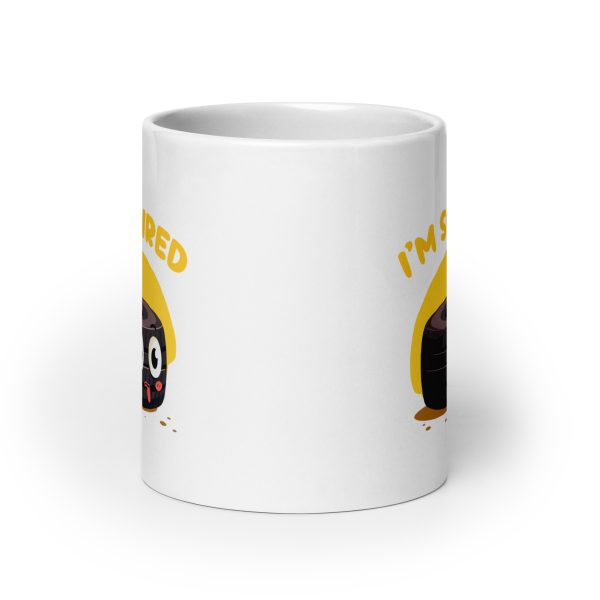 I'm so tired - White glossy mug