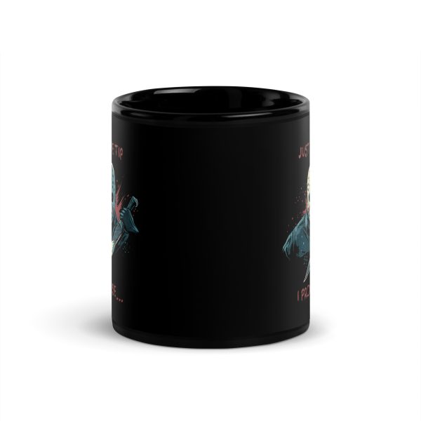 Just the Tip, I Promise… - Black Glossy Mug