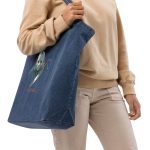 Just the Tip, I Promise… - Organic denim tote bag