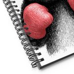Boxing Panda - Spiral notebook