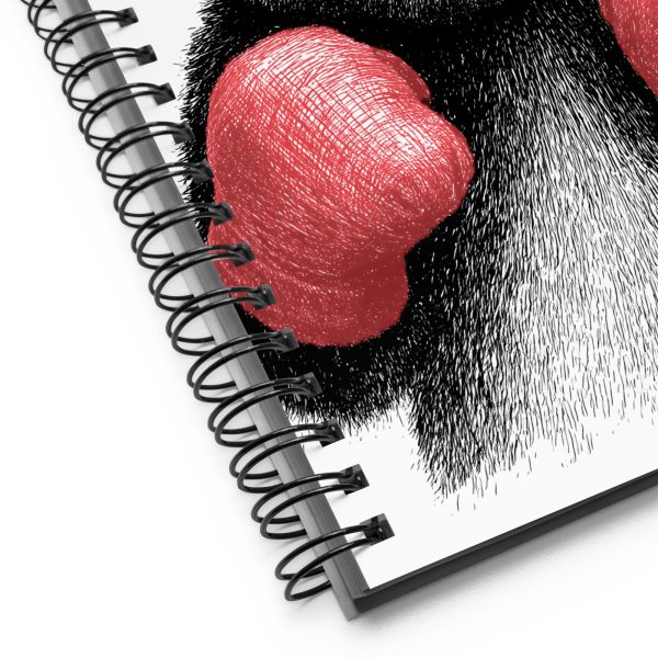 Boxing Panda - Spiral notebook